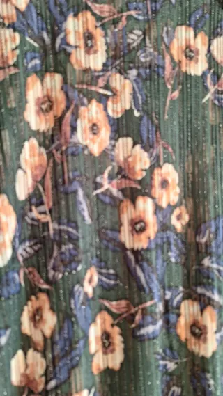 Blusa Blusa floral verde multicolor