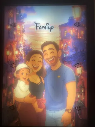 Quadro personalizzato Family