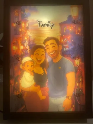 Quadro personalizzato Family