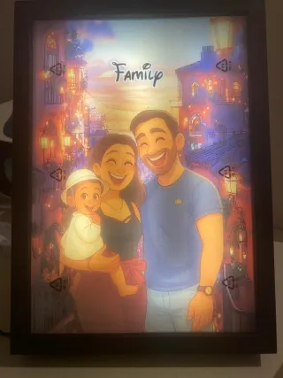 Quadro personalizzato Family