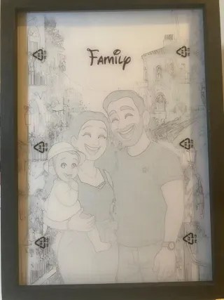 Quadro personalizzato Family