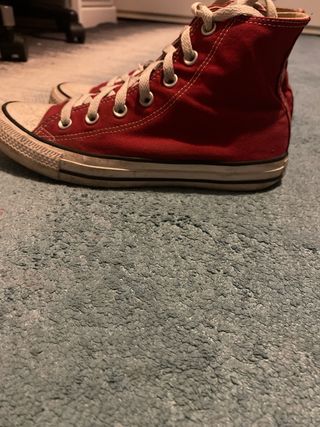 Converse All Star Rojas Talla 39