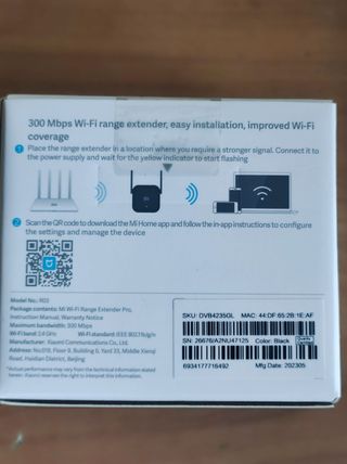 Xiaomi Amplificador WiFi 300M 2 Antenas