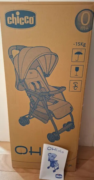 Passeggino Chicco Holalà nero