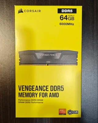 Memoria RAM Corsair Vengeance DDR5 64GB 2x32GB