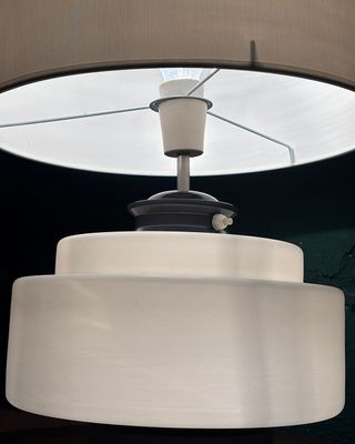Lampada da tavolo Mid Century vetro soffiato