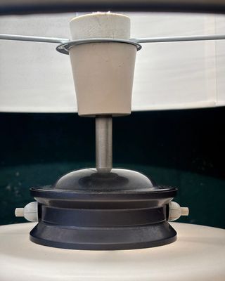 Lampada da tavolo Mid Century vetro soffiato