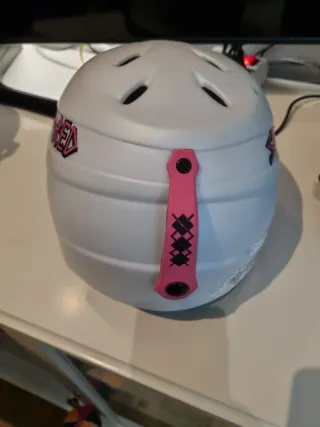 Casco de esquí Shred blanco