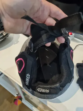 Casco de esquí Shred blanco