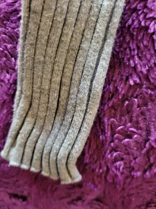 Jersey Mango cuello alto gris Talla M