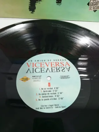 Vinilo Viceversa Un Amigo De Verdad