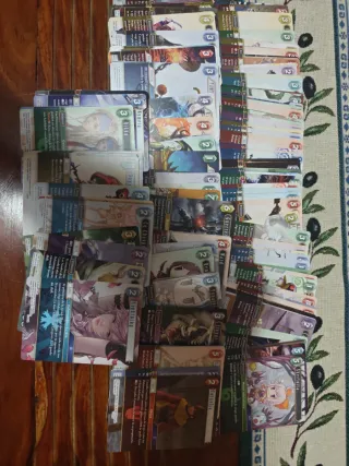 Lote Cartas Final Fantasy TCG 200 cartas aprox