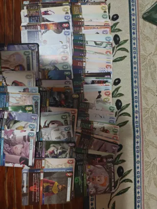 Lote Cartas Final Fantasy TCG 200 cartas aprox