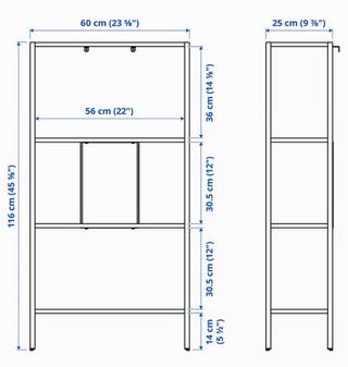 Estantería IKEA BAGGEBO Blanca