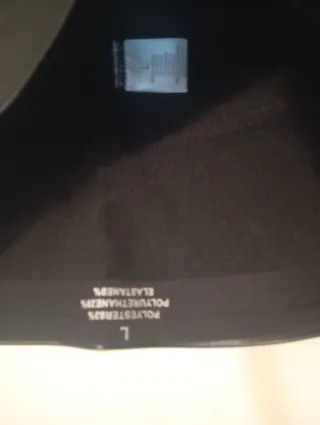 Leggings polipiel mujer negros