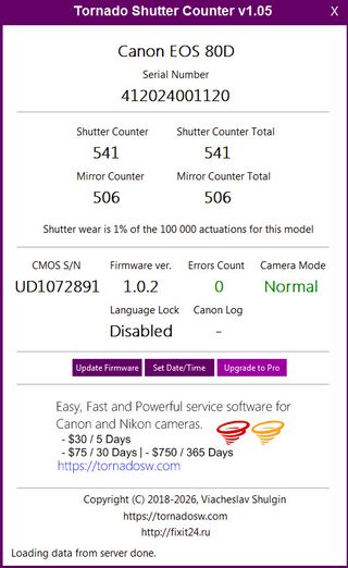 Canon EOS 80D Cámara Réflex Digital. 500 disparos.