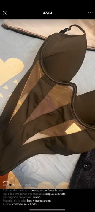 Body Shein Marrón Talla L