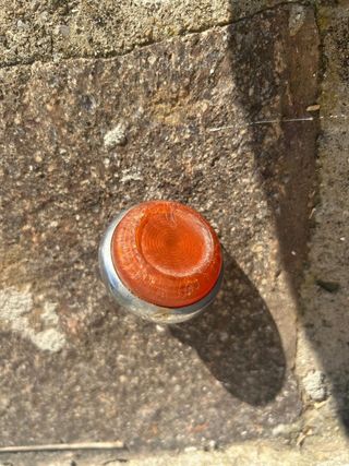 Freccia auto d'epoca arancione