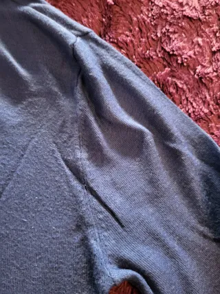 Jersey Sinequanone cuello alto azul talla S