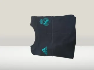 Sudadera Vintage Real Madrid Adidas Negra