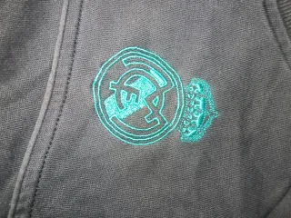 Sudadera Vintage Real Madrid Adidas Negra