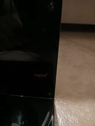 Lampada Take Kartell nera nuova da esposizione