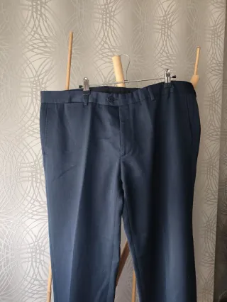 Pantalón de vestir Dustin azul hombre XL