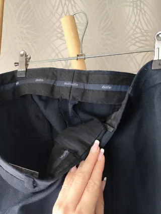 Pantalón de vestir Dustin azul hombre XL