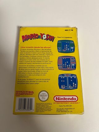 Mario & Yoshi NES Juego Español