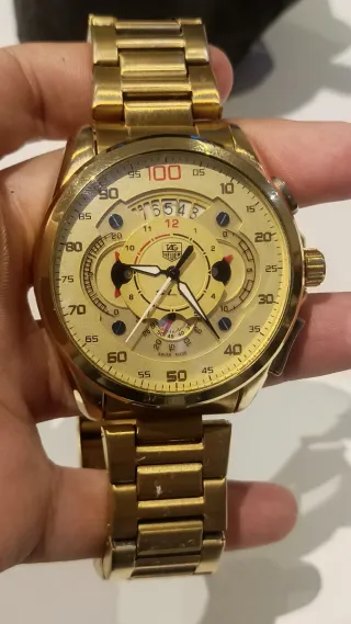 Reloj TAG Heuer Dorado para Hombre