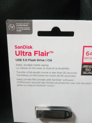 SanDisk Ultra Flair USB 3.0 64GB, flash Drive