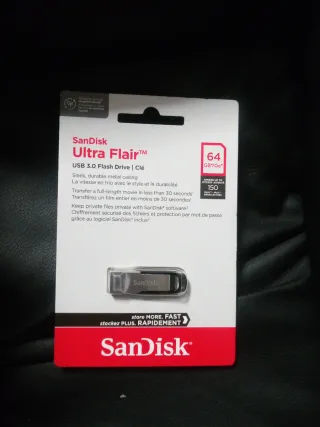 SanDisk Ultra Flair USB 3.0 64GB, flash Drive