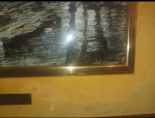 Lote de 6 cuadros antiguos decorativos