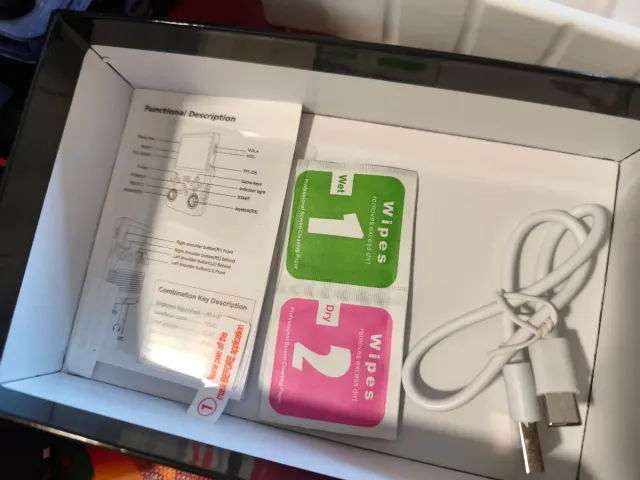 Consola de Juegos Portátil Blanca 20 Mil