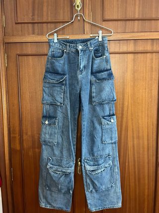 Pack 2 Pantalones Cargo Bershka