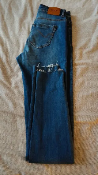 Pantalón vaquero ONLY mujer talla S