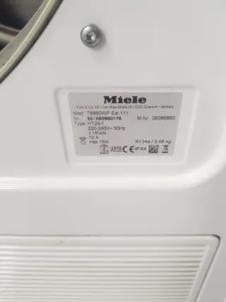 Secadora Bomba de calor Miele 8kg con garantía