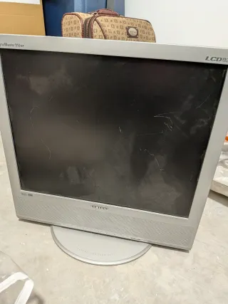 Reproductor DVD/CD plateado