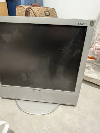 Reproductor DVD/CD plateado