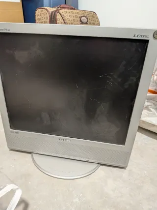 Reproductor DVD/CD plateado