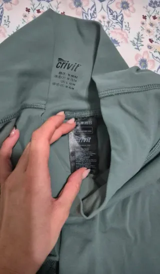 Leggings Deportivos Verdes Crivit