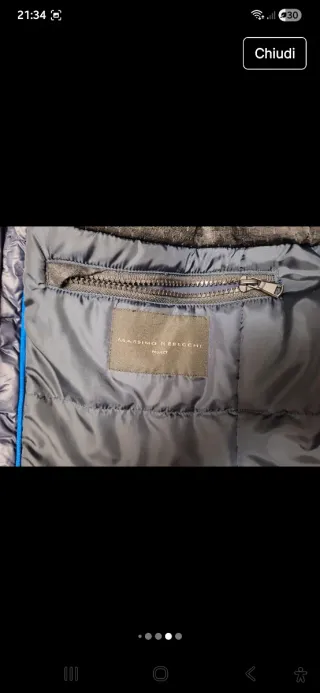 Giacca Maasimo Rebecchi Blu Taglia 52