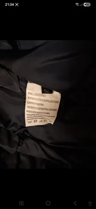 Giacca Maasimo Rebecchi Blu Taglia 52