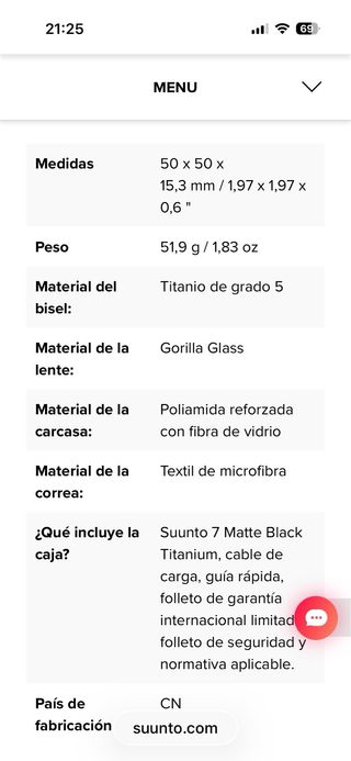 Suunto 7 Graphite Smartwatch