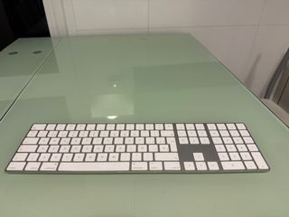 Apple Magic Keyboard Plata/Blanco