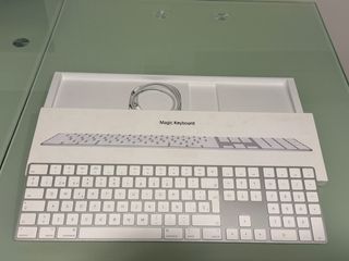 Apple Magic Keyboard Plata/Blanco