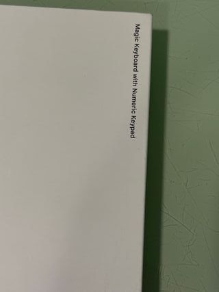 Apple Magic Keyboard Plata/Blanco