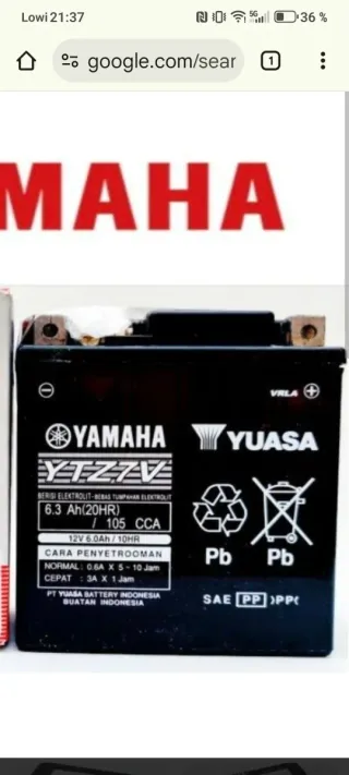 Batería Yamaha NMax Nueva Sin Usar