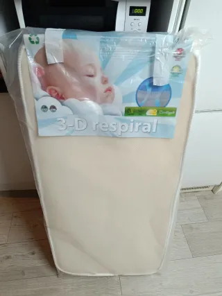 Colchón para cuna de viaje