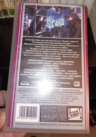 VHS Regreso al Futuro III y otros vhs de lujo más